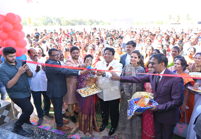 Bro Andrew Richard, Family along with the well-wishers of Grace Ministry inaugurated the Mega Prayer Centre / Church of Grace Ministry at Budigere in Bangalore, Karnataka with grandeur on Sunday, Jan 15th, 2023.  Bro Andrew Richard, Family along with the well-wishers of Grace Ministry inaugurated the Mega Prayer Centre / Church of Grace Ministry at Budigere in Bangalore, Karnataka with grandeur on Sunday, Jan 15th, 2023.